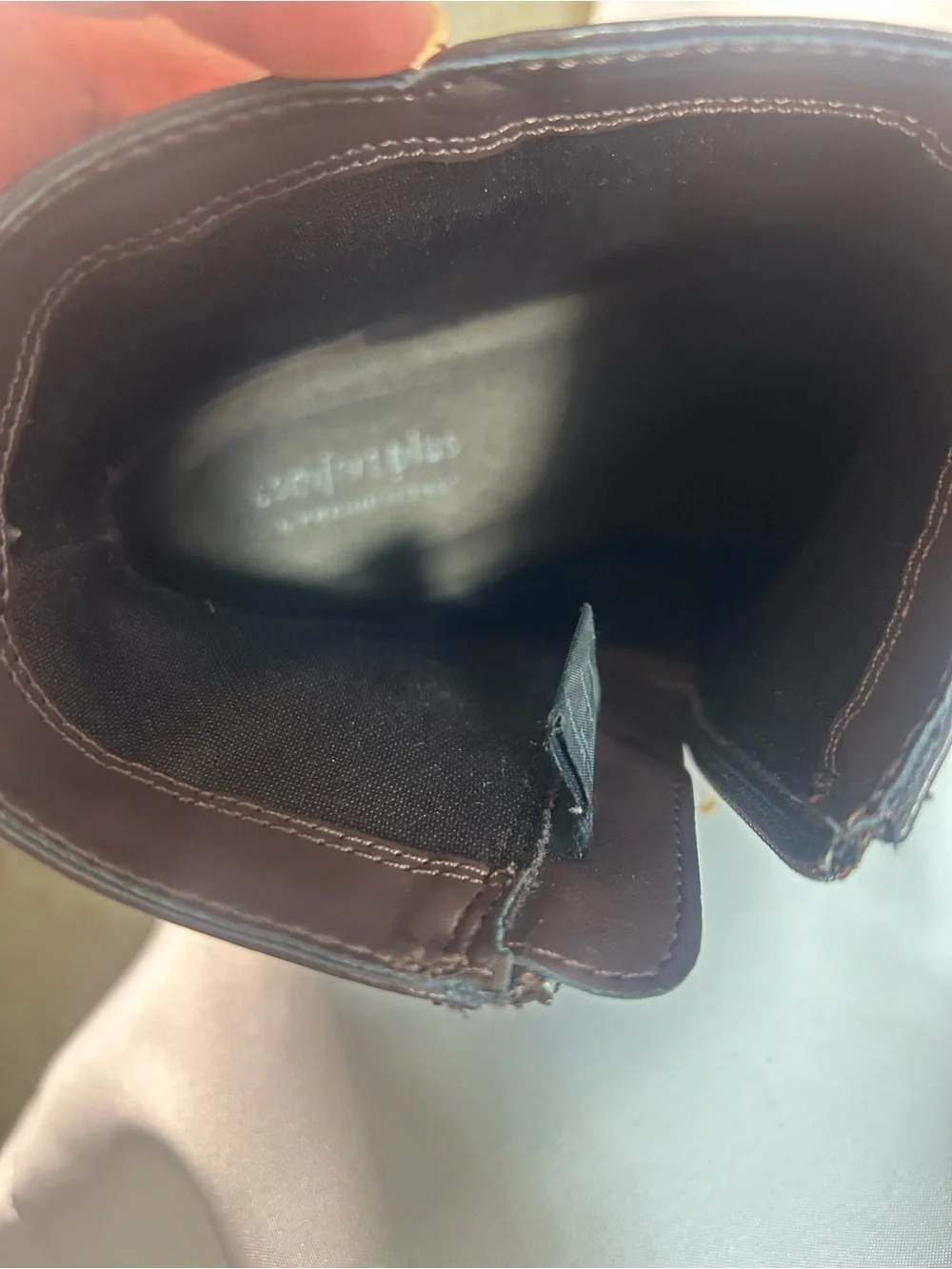 comfort plus by Predictions leather ankle